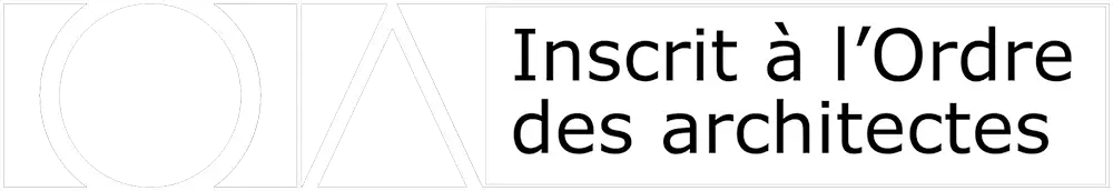 Inscrit à l'ordre des architectes